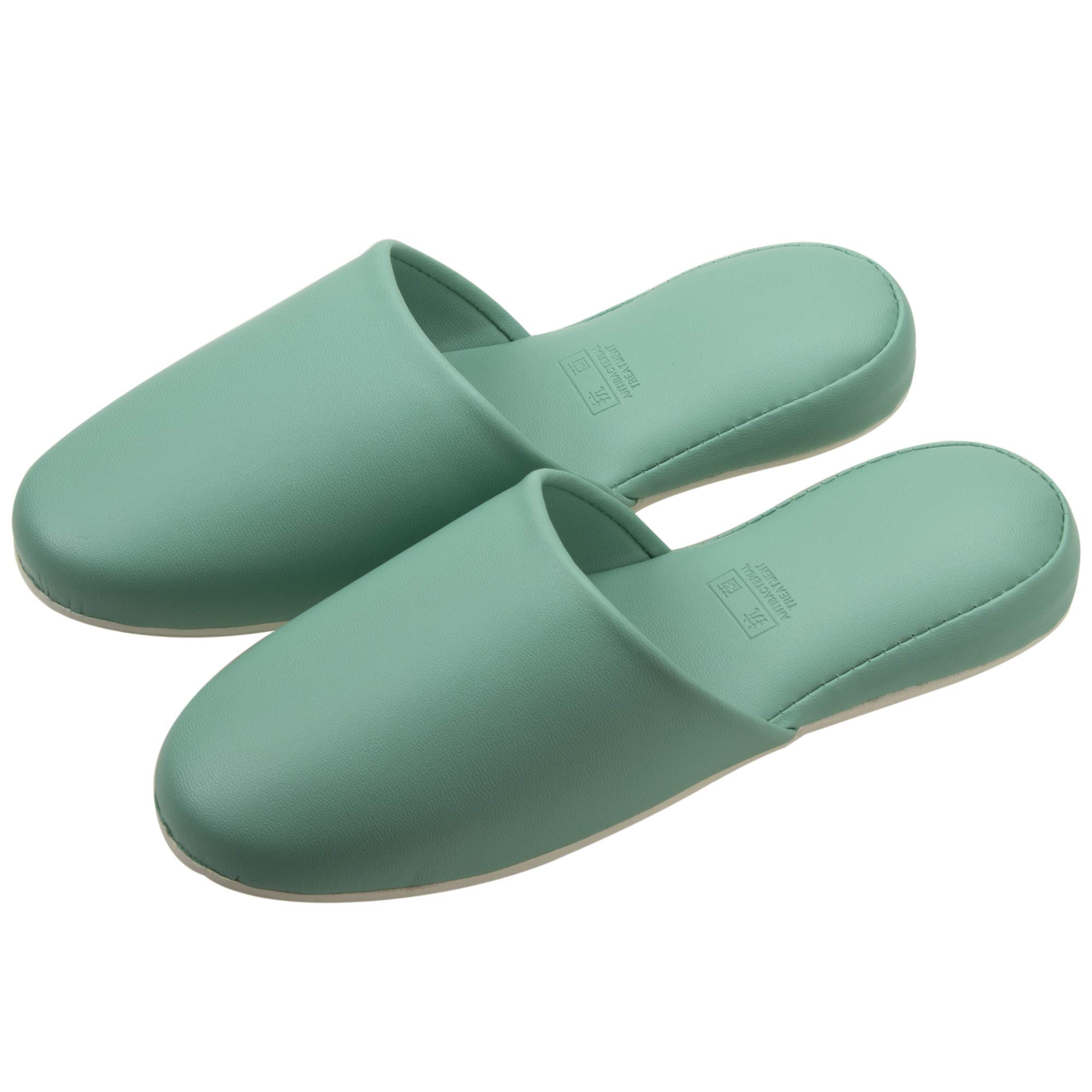 Amazon.co.jp: [スリッパ] 歩きやすい [ニッポンスリッパ] グリーン 緑